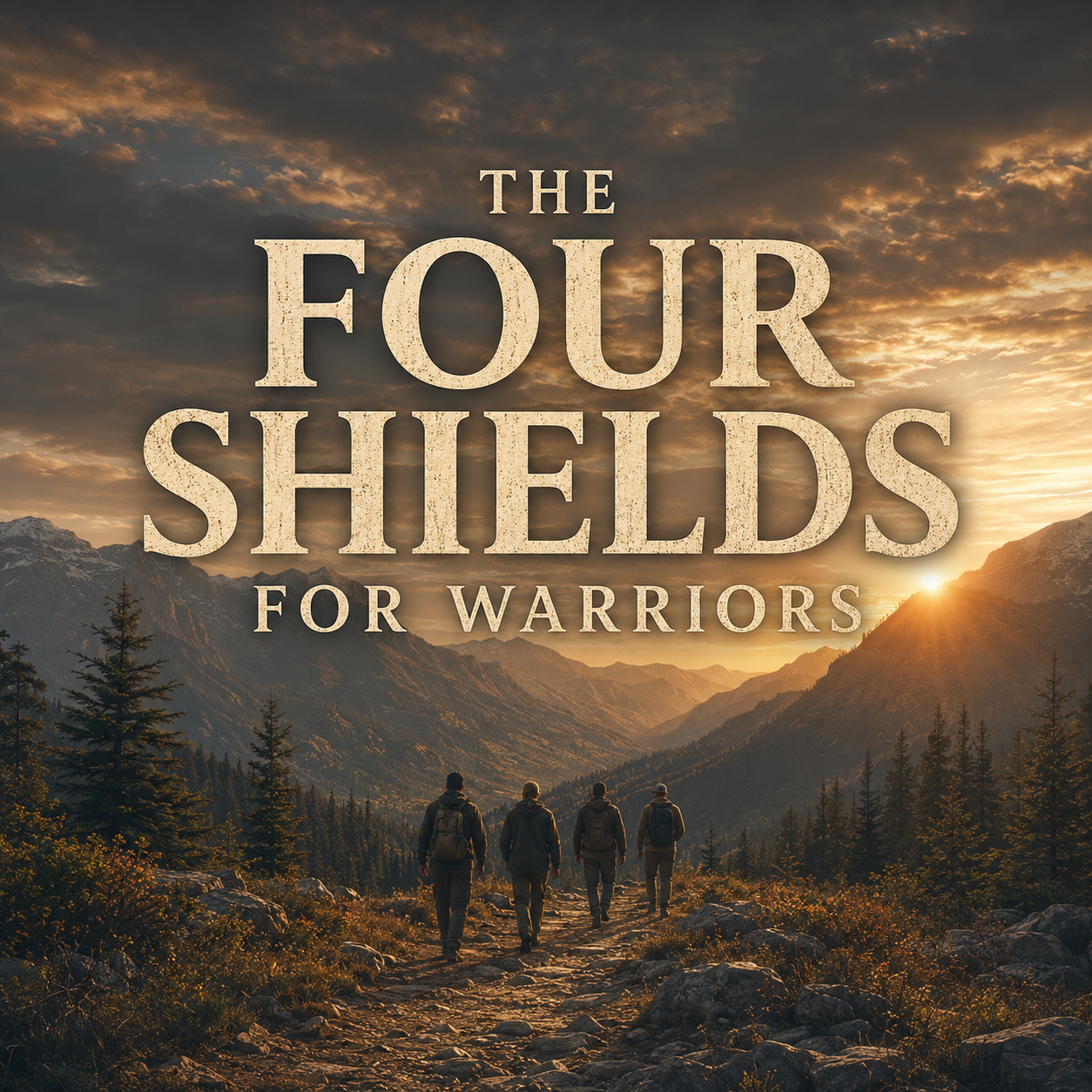 Four Shields for Warriors logo
